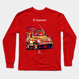 SUZUKI SAMURAI - brochure Long Sleeve T-Shirt